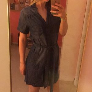 Brigitte Bardot style Jean dress